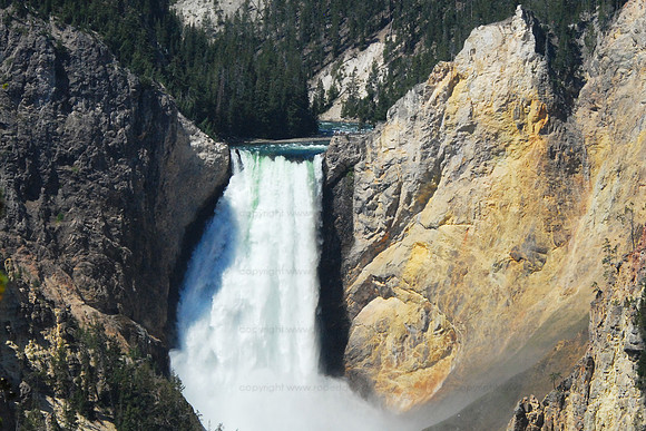 Waterfall, Yellowstone NP