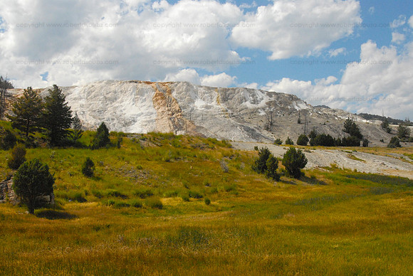 White rock, Yellowstone NP