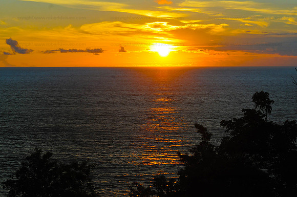 Sunset - Drake bay