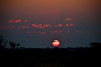Sunset, Savuti, Botswana